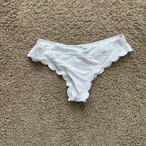 Pink swim bottoms in size medium